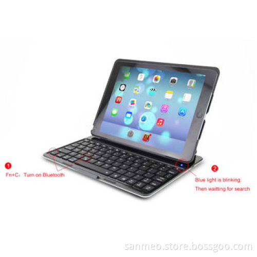 Automatic Connecting Bluetooth Keyboard for iPad Air, Lightweight, Quiet Keystrokes, Waterproof